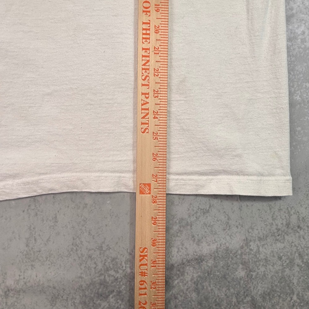 Vintage 1998 Harley Davidson T-Shirt Women's XL V-Neck Edison NJ White - Picture 8 of 9